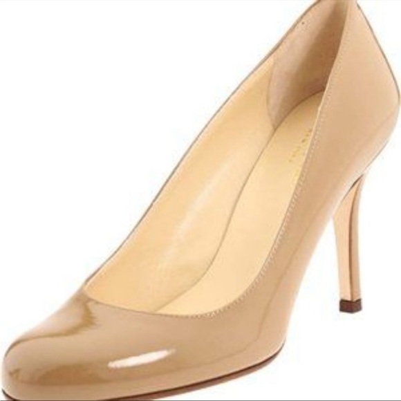 kate spade Shoes - Kate Spade Taupe round toe heel sz 8